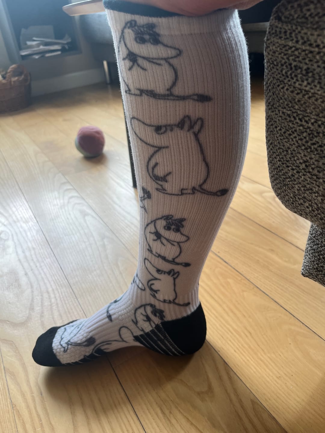 Customer photo review of Moomin støttestrømper