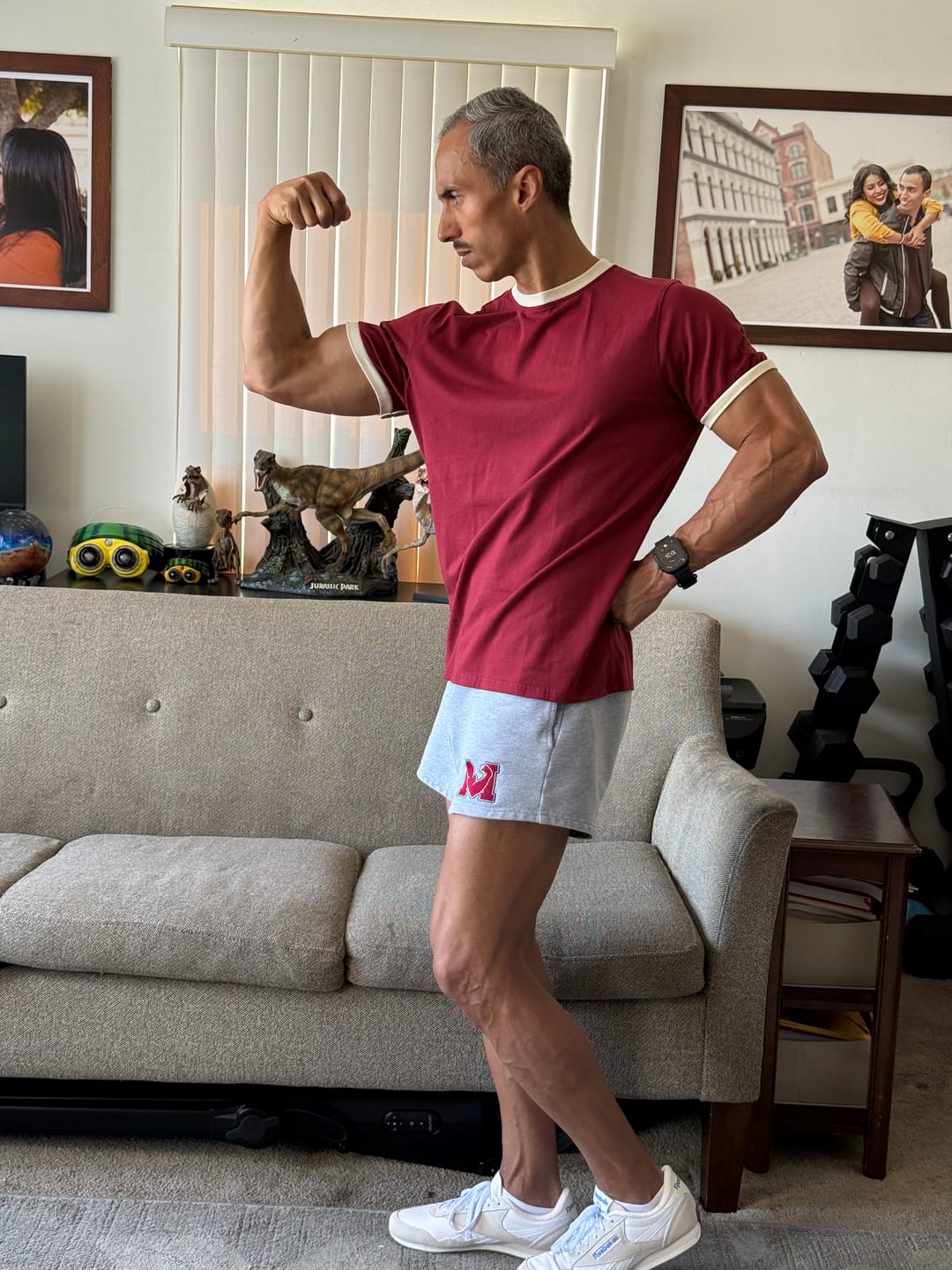 Customer photo review of Ringer T-Shirt - Maroon