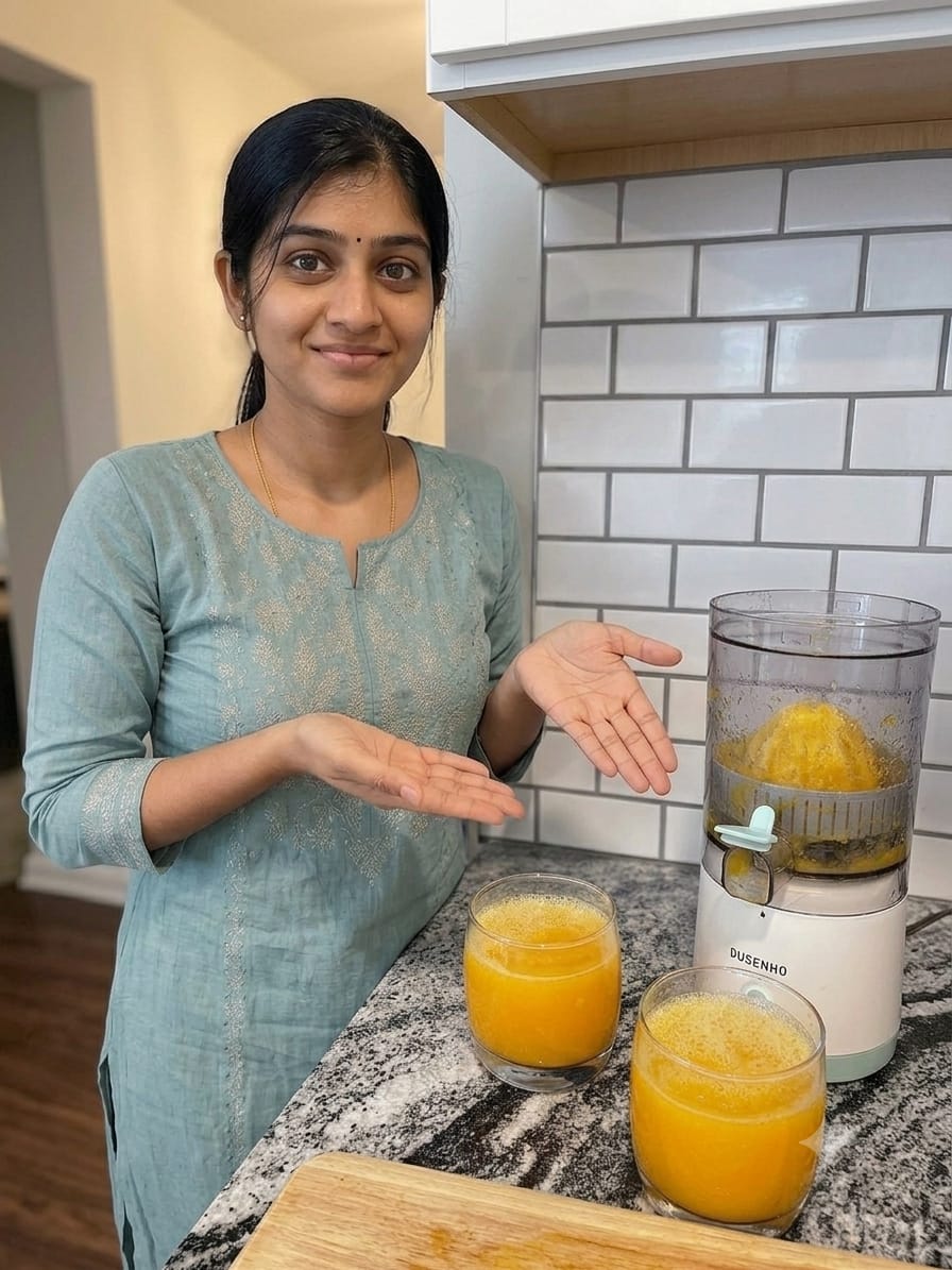 Customer photo review of Prestige™ Automatic 1100W Electric Juicer