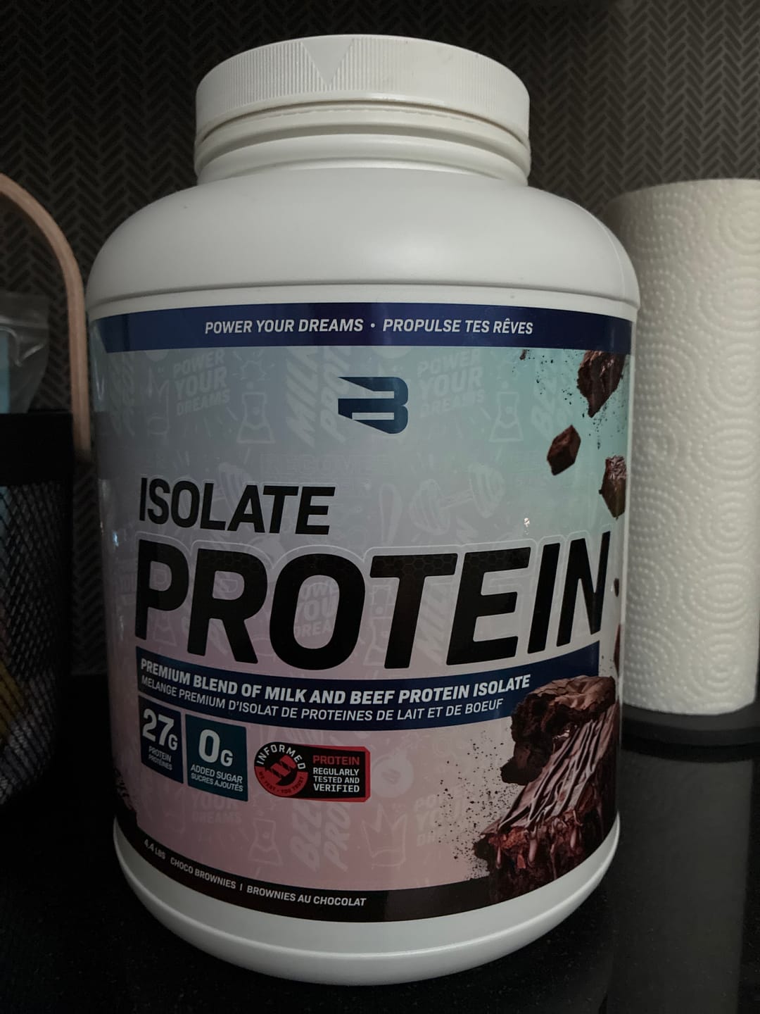 Customer photo review of Isolate Protein