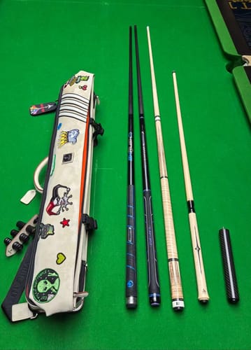 Customer photo review of Lizard Rainbow Series Cue Case 3B4S