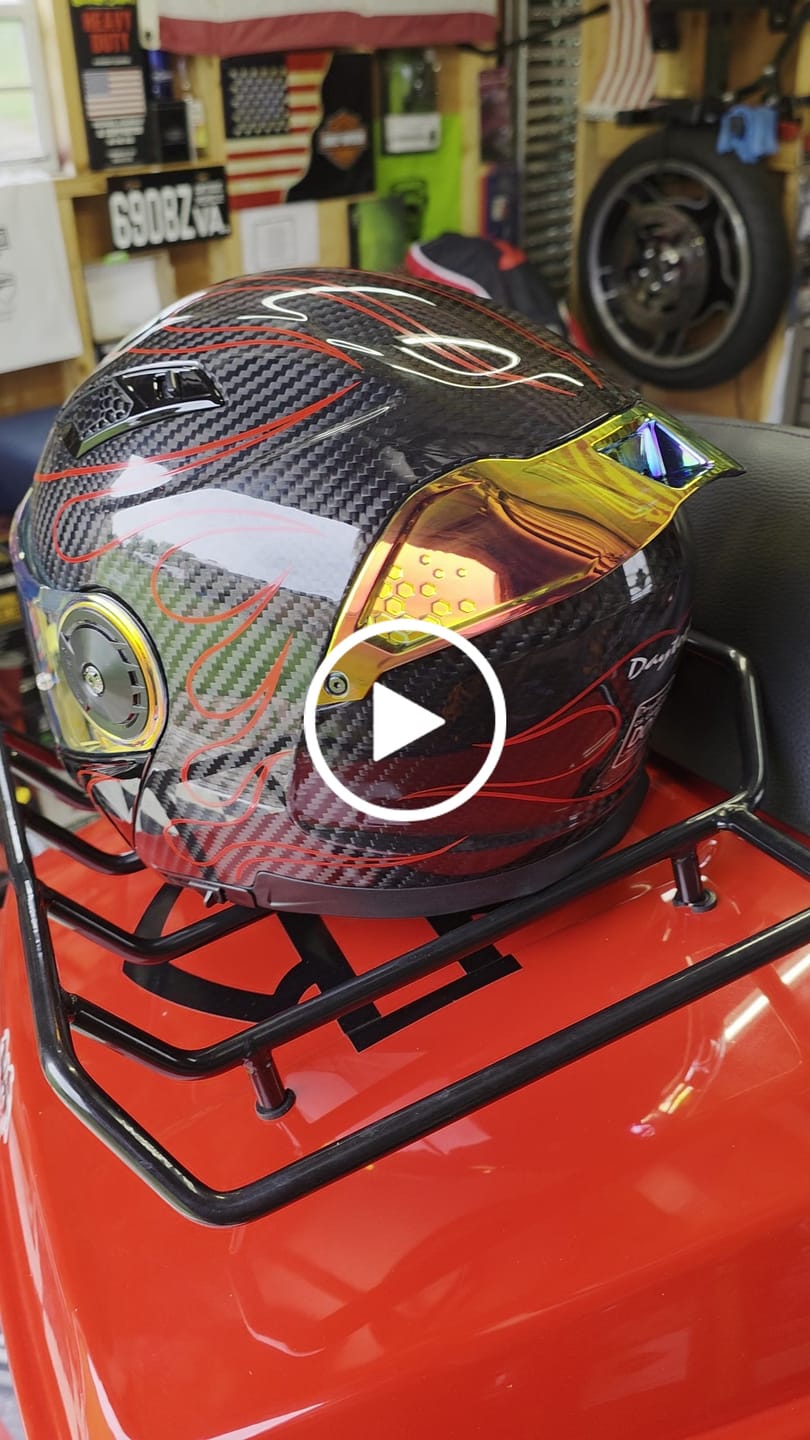 Customer video review of C6 Rear Spoiler Revo- Red