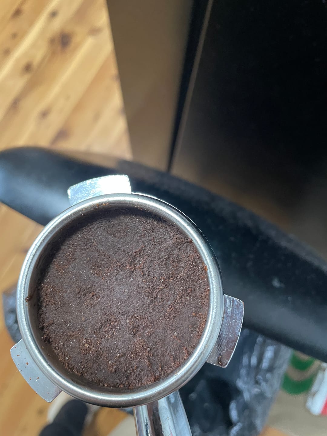 Customer photo review of High Diffusion Espresso Shower Screen - Breville