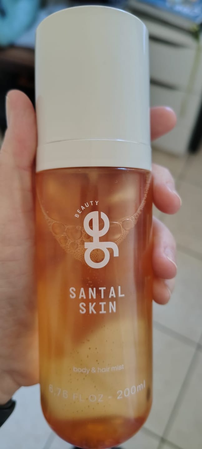 Customer photo review of santal skin | body & hair mist