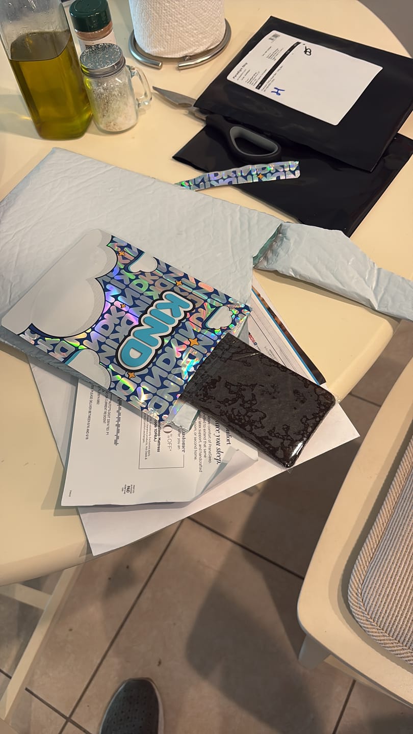 Customer photo review of Premium THCa Hash Bar