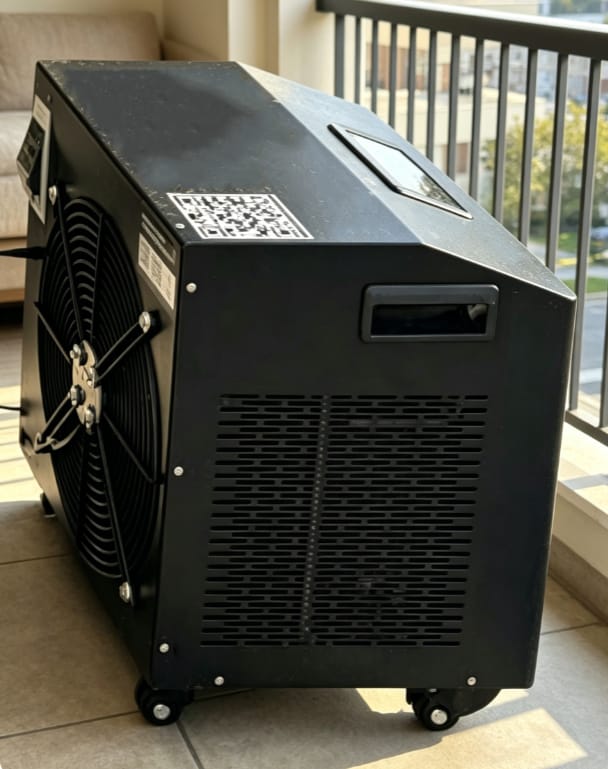 Customer photo review of 1HP COLD PLUNGE CHILLER