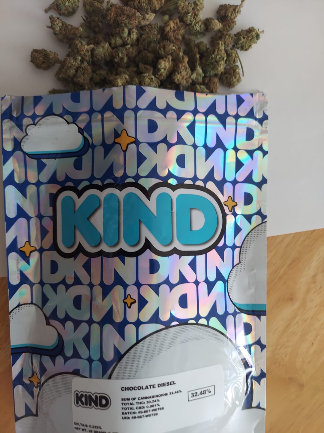 Customer photo review of Chocolate Diesel - 28 Grams - Hybrid