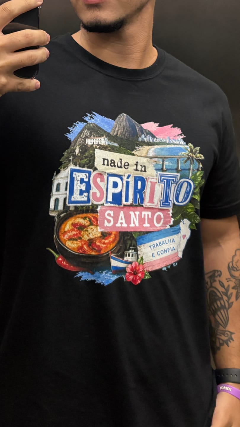Customer photo review of Camiseta | Made In Espírito Santo II