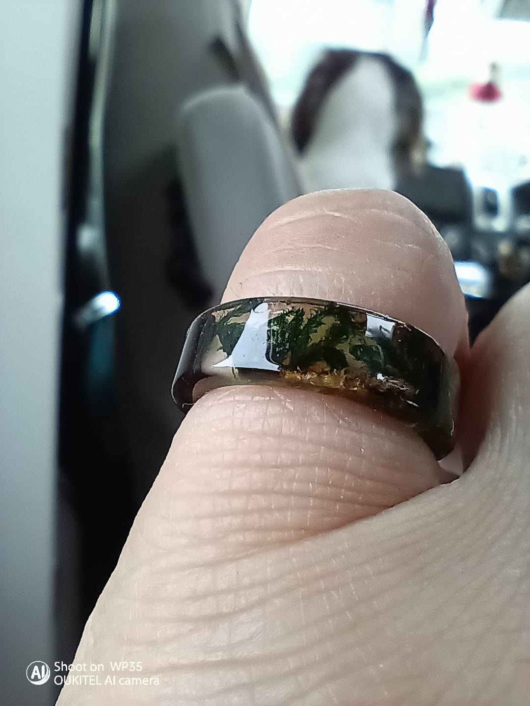 Customer photo review of Forest Soul Ring