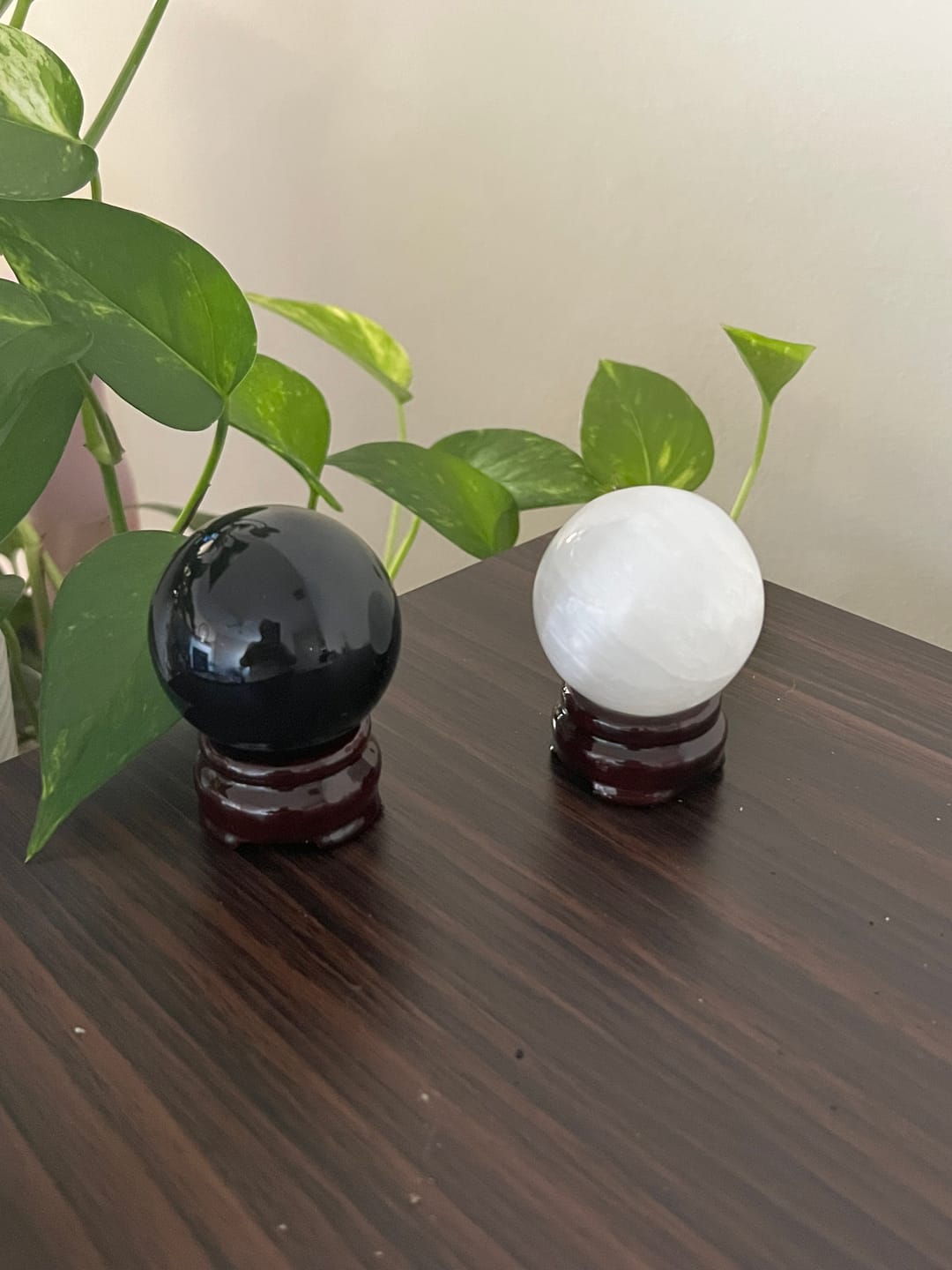 Customer photo review of Obsidian Sphere