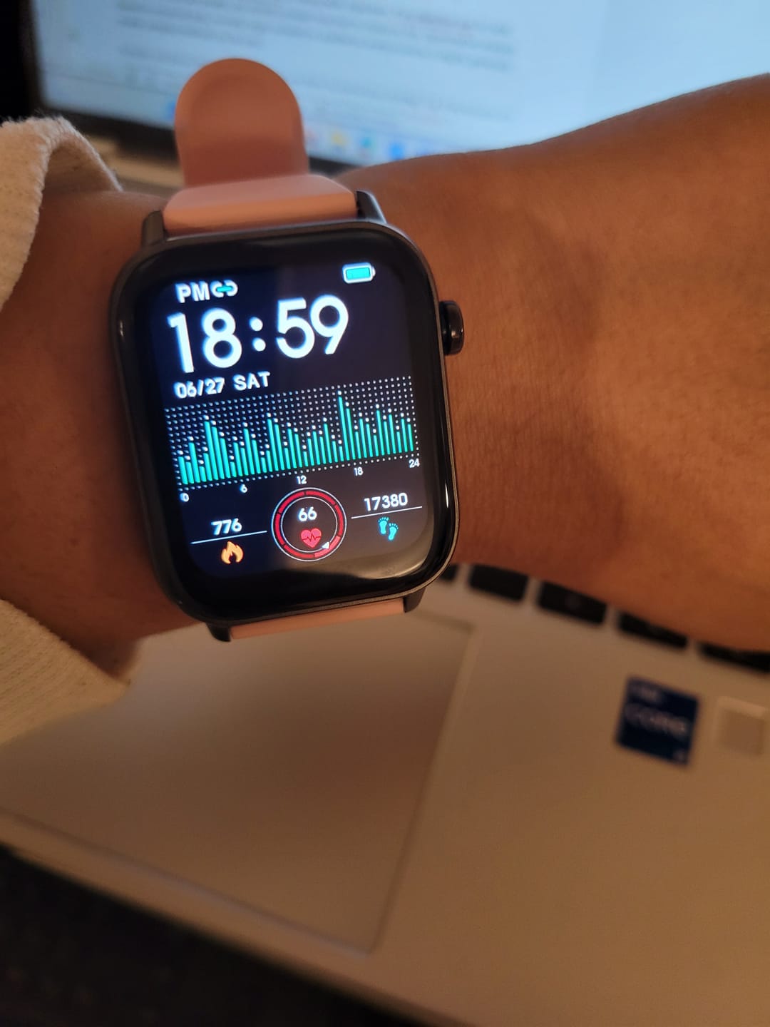 Customer photo review of Gard Pro Health Smartwatch 2+