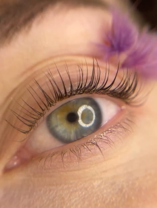 Customer photo review of KOREAN LASH LIFT KIT