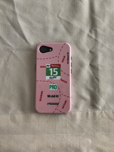 Kundenbewertung mit Foto zu Pink Pig Porsche RSR Livery - Individuelle Premium Hülle für iPhone