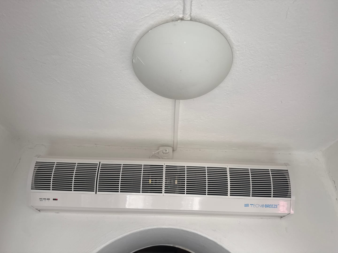 Customer photo review of DILOC BARRIERA D ARIA 200W 120CM GREEN LINE TANGEZIALE