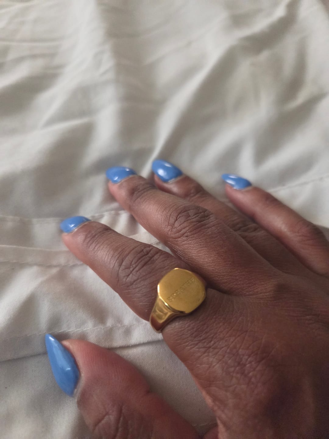 Customer photo review of Inspiration Signet Rings