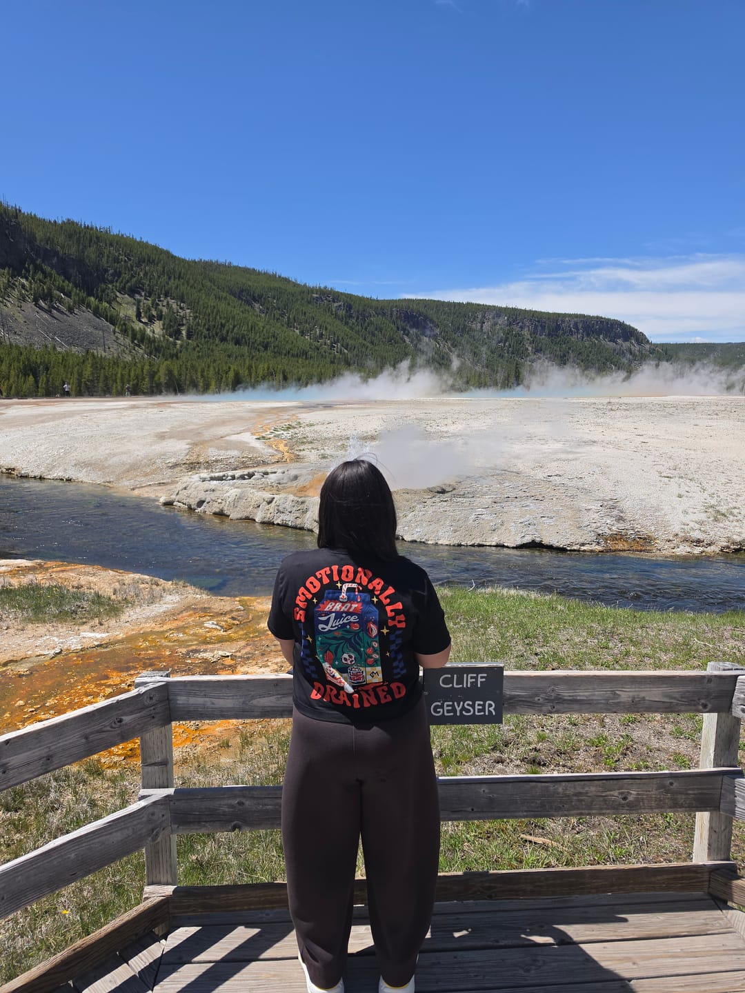 Customer photo review of Emotionally Drained T-Shirt