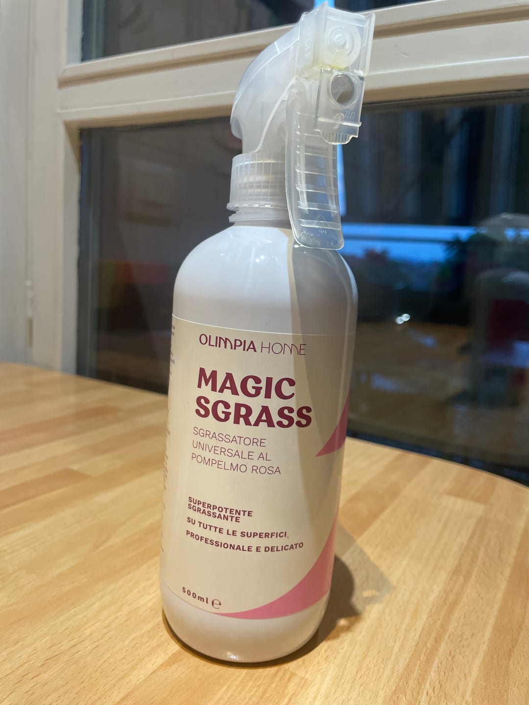 Customer photo review of Magic Sgrass Universale Ml.500 - Sgrassatore al Pompelmo Rosa