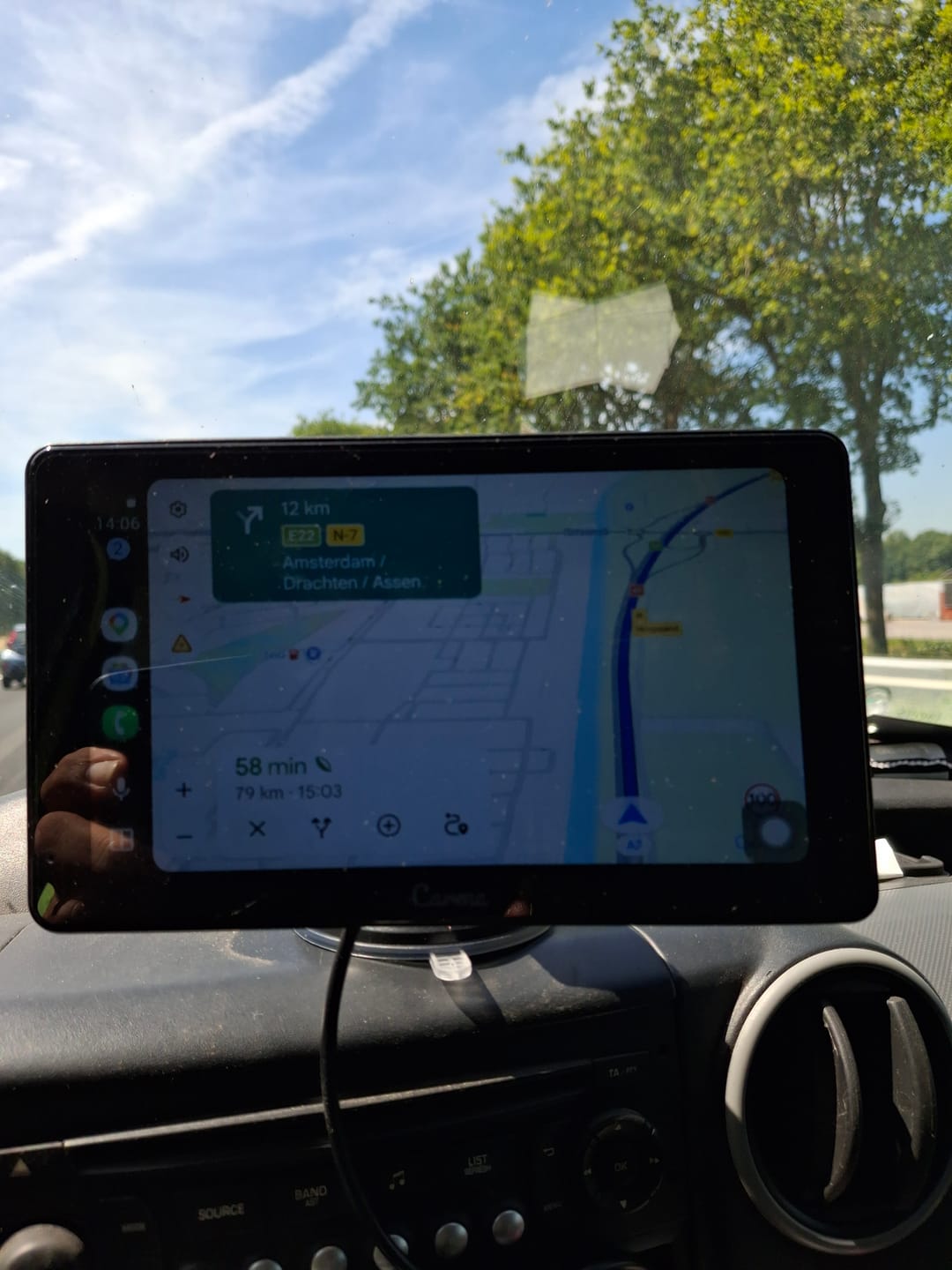 Customer photo review of CarPlay Scherm