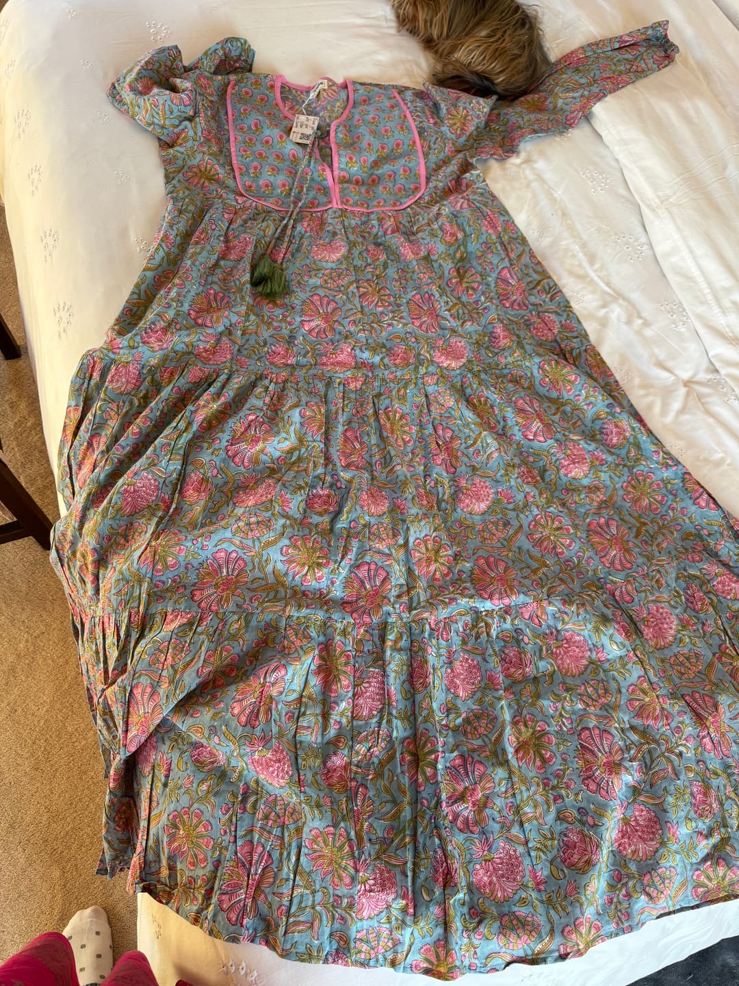 Customer photo review of Lara Dress Gawjus Pink