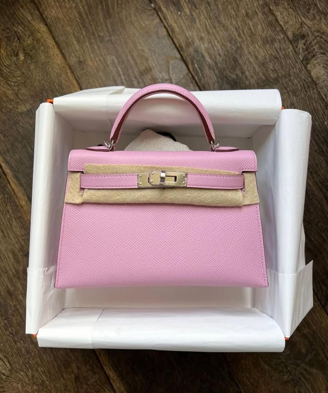 Customer photo review of HM Mini Kelly 19cm Epsom Leather