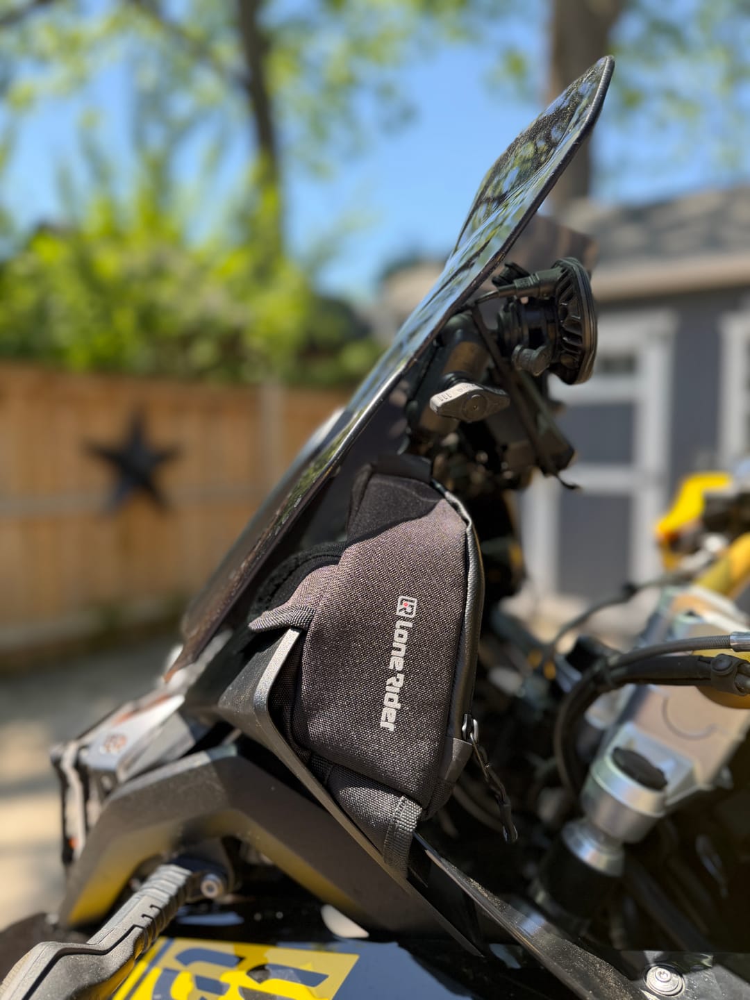 Customer photo review of Cockpit Hangry Pouch Set - BMW R1200/1250 GS / GS Adventure