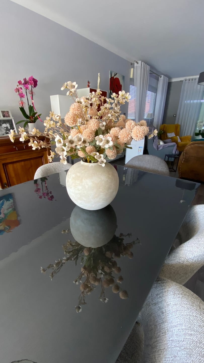 Customer photo review of Bouquet de Cire - Crème
