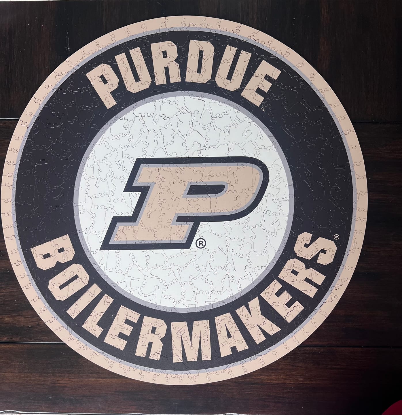 Customer photo review of Purdue Boilermakers Emblem Wooden Puzzle