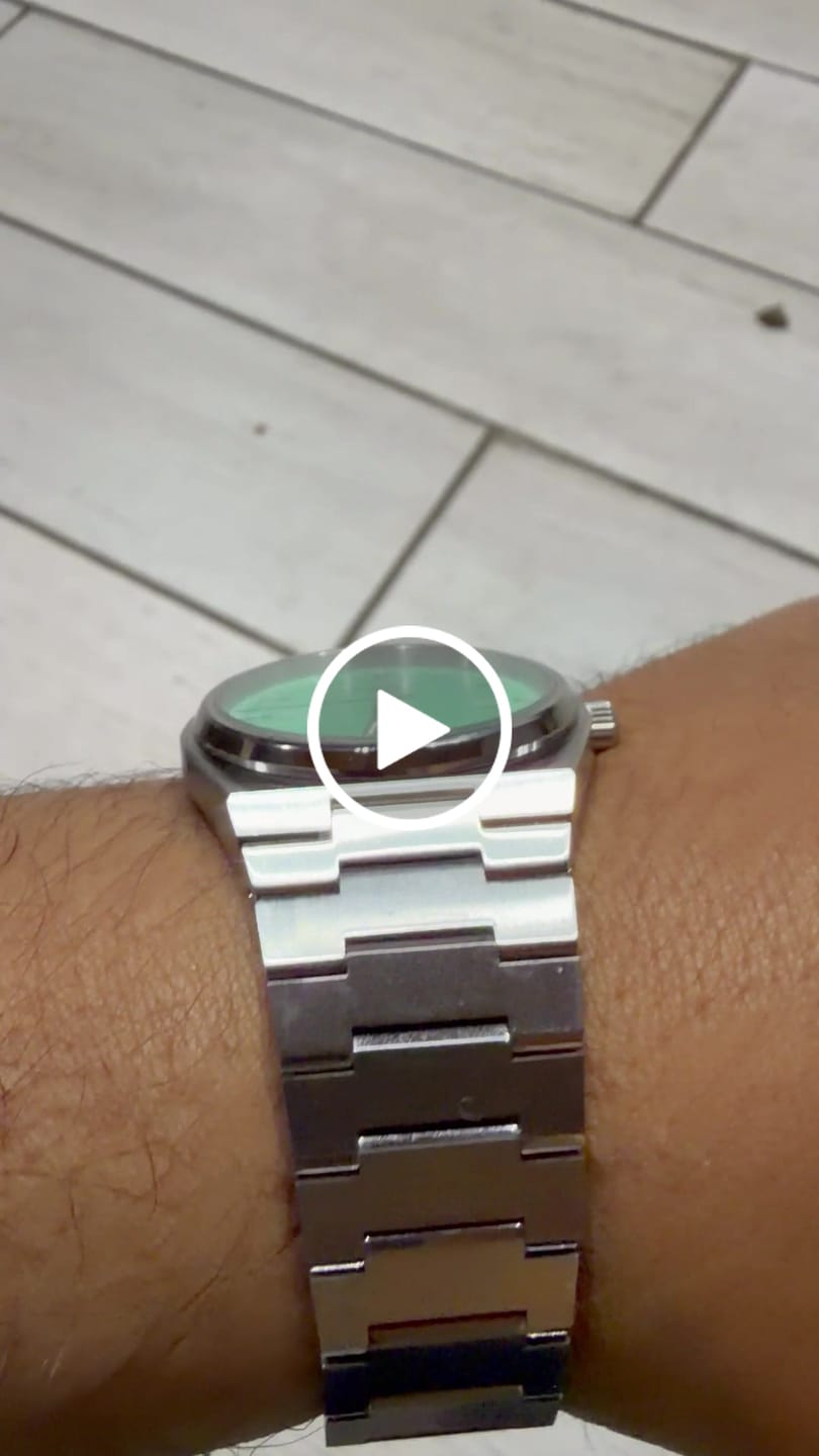 Customer video review of Reloj Tissot PRX T137.410.11.091.01 Quartz 40mm "Tiffany"