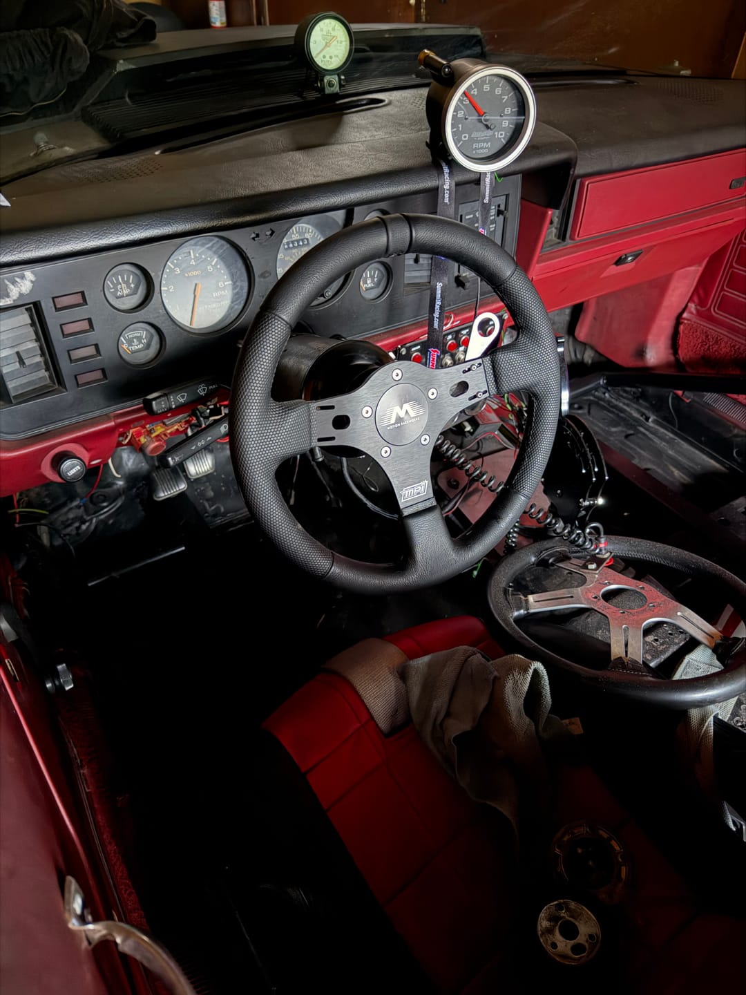 Customer photo review of Motion Raceworks MPI Race Steering Wheel All Black MPI-DRG-R513-BLK-MRW