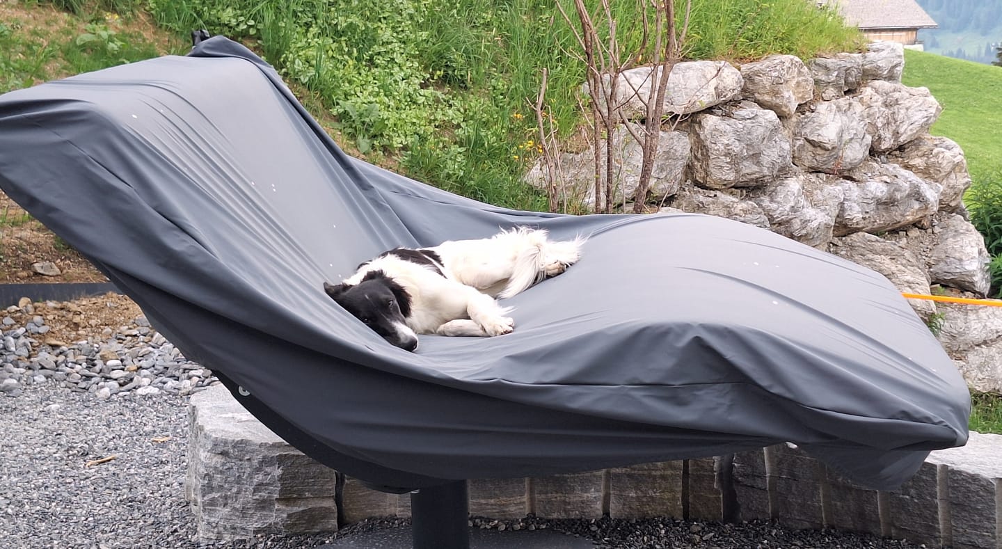 Customer photo review of Premium-Abdeckung für MEBE Wave Lounge & MEBE Sun Lounge