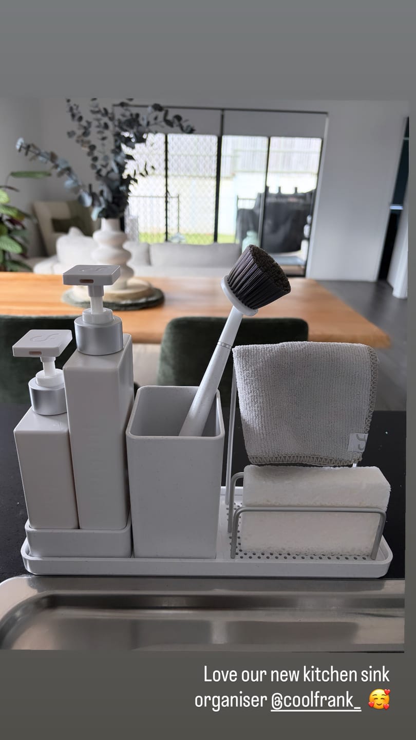 Customer photo review of Drip Deck - Premium Kitchen Sink Caddy