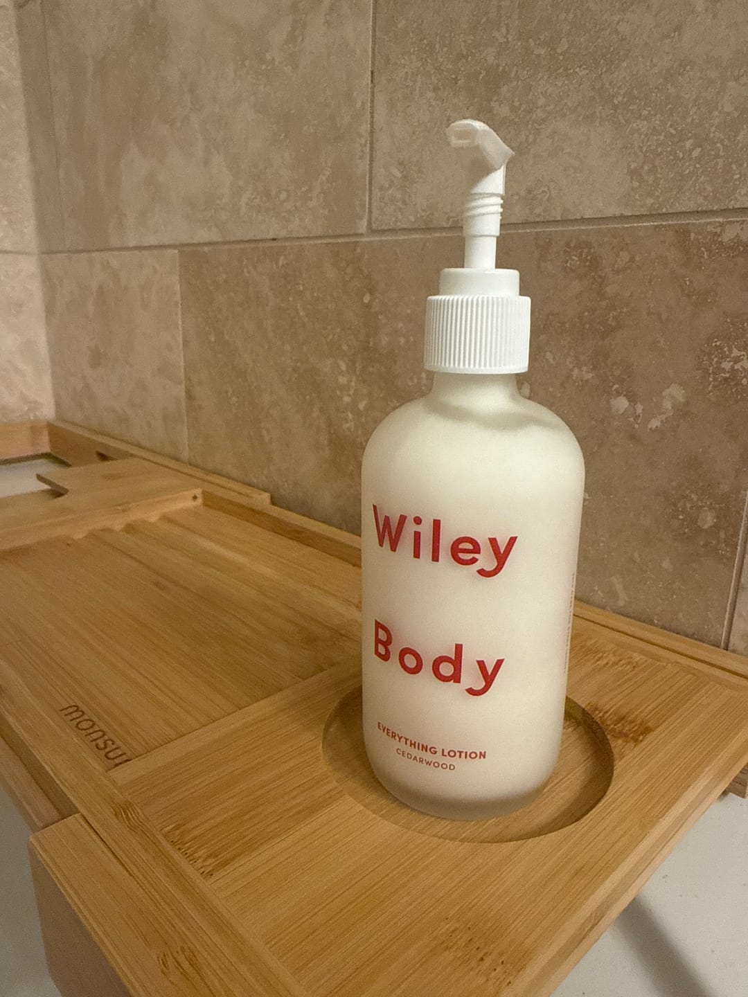 Customer photo review of Everything Lotion