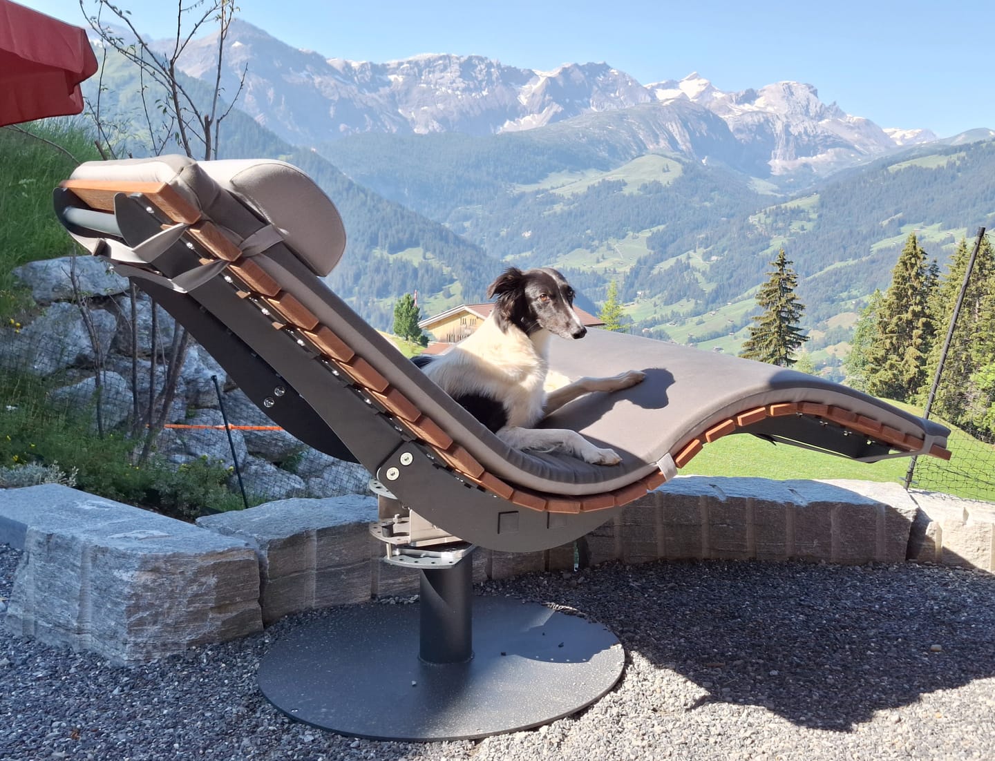 Customer photo review of Schwenkeinrichtung für MEBE Wave Lounge