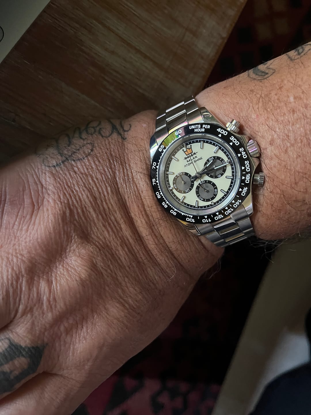 Customer photo review of VELOCIREX CLASSIC WATCH