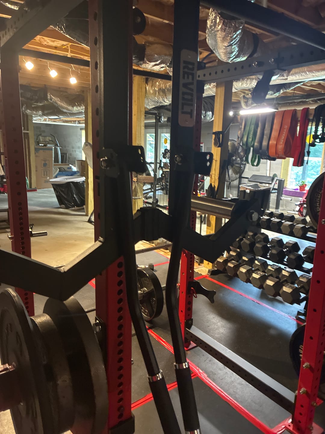 Customer photo review of Revolt Lateral Raise Attachment