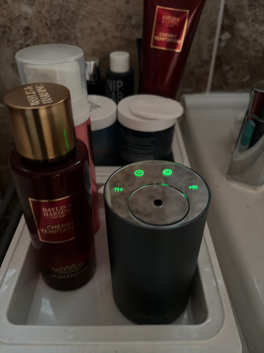 Customer photo review of Nebula Waterless Diffuser - Portable & Rechargeable
