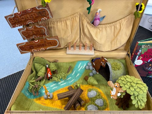 Customer photo review of The Gruffalo® Playscape Play Mat