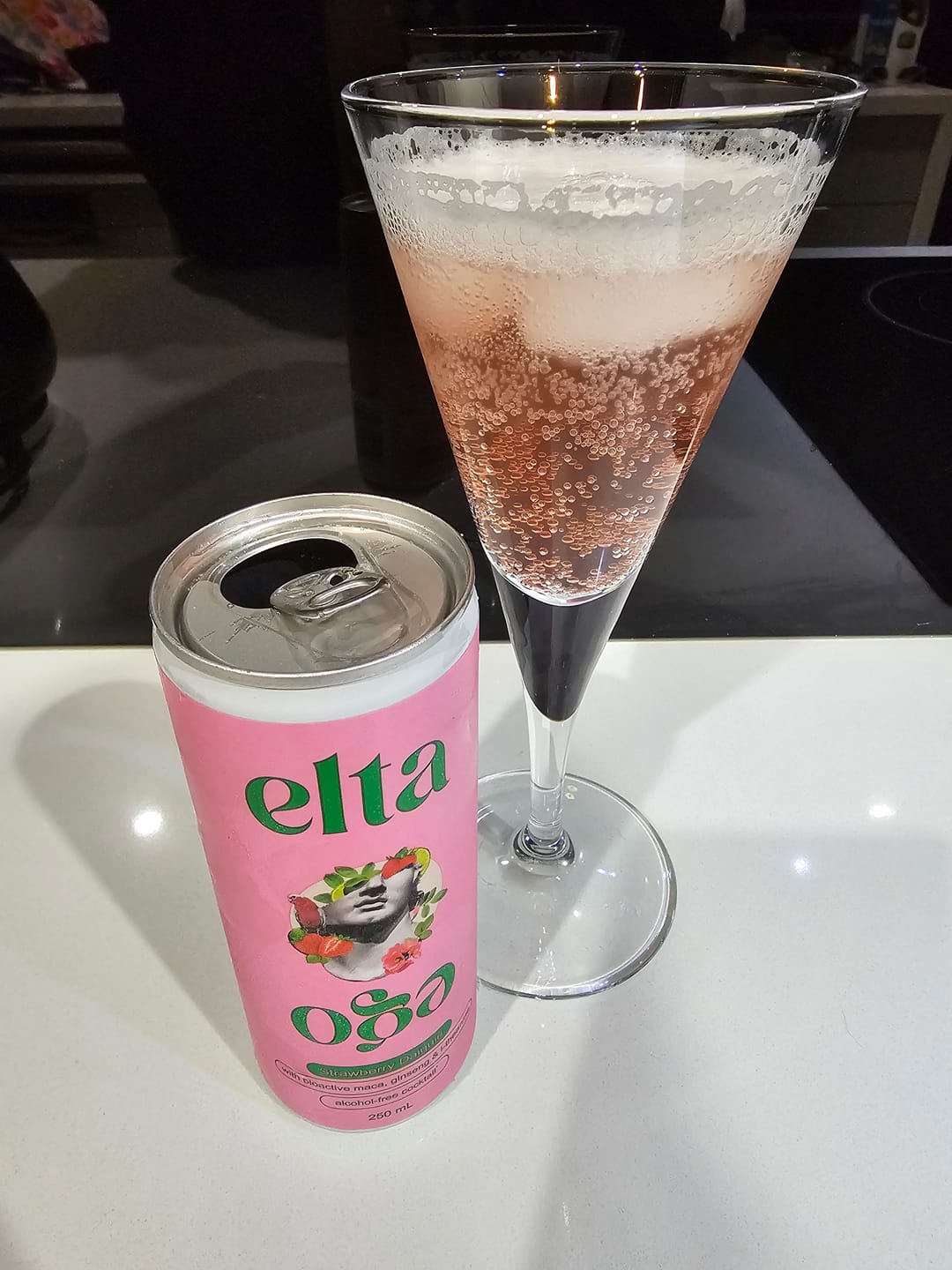 Customer photo review of Non-Alcoholic Strawberry Daiquiri