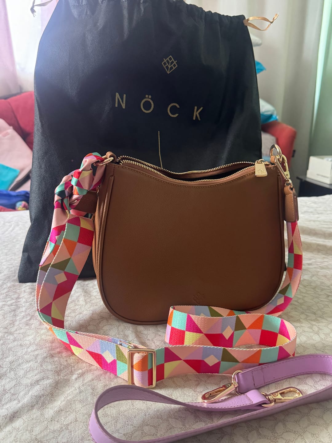 Customer photo review of Crossbody Luna Miel / 2 Correas