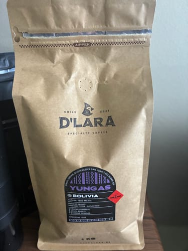 Customer photo review of 1KG Café de Especialidad Yungas - Bolivia en Grano o Molido