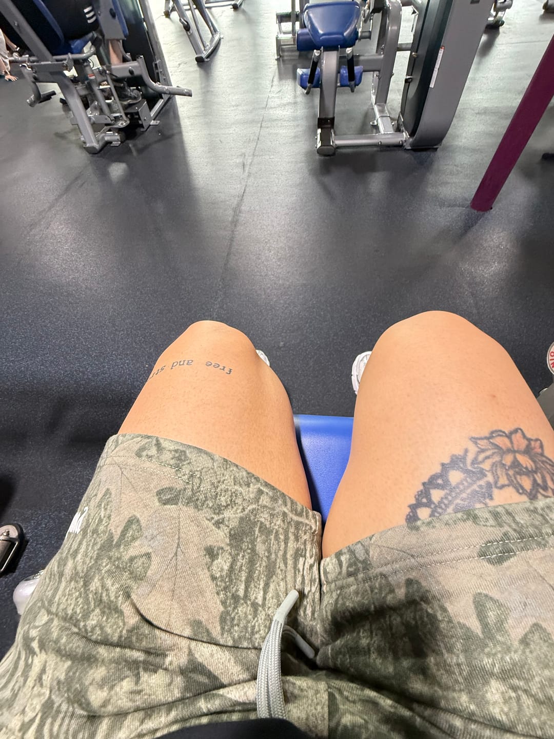 Customer photo review of 1118 - Tree Camo Cotton Shorts