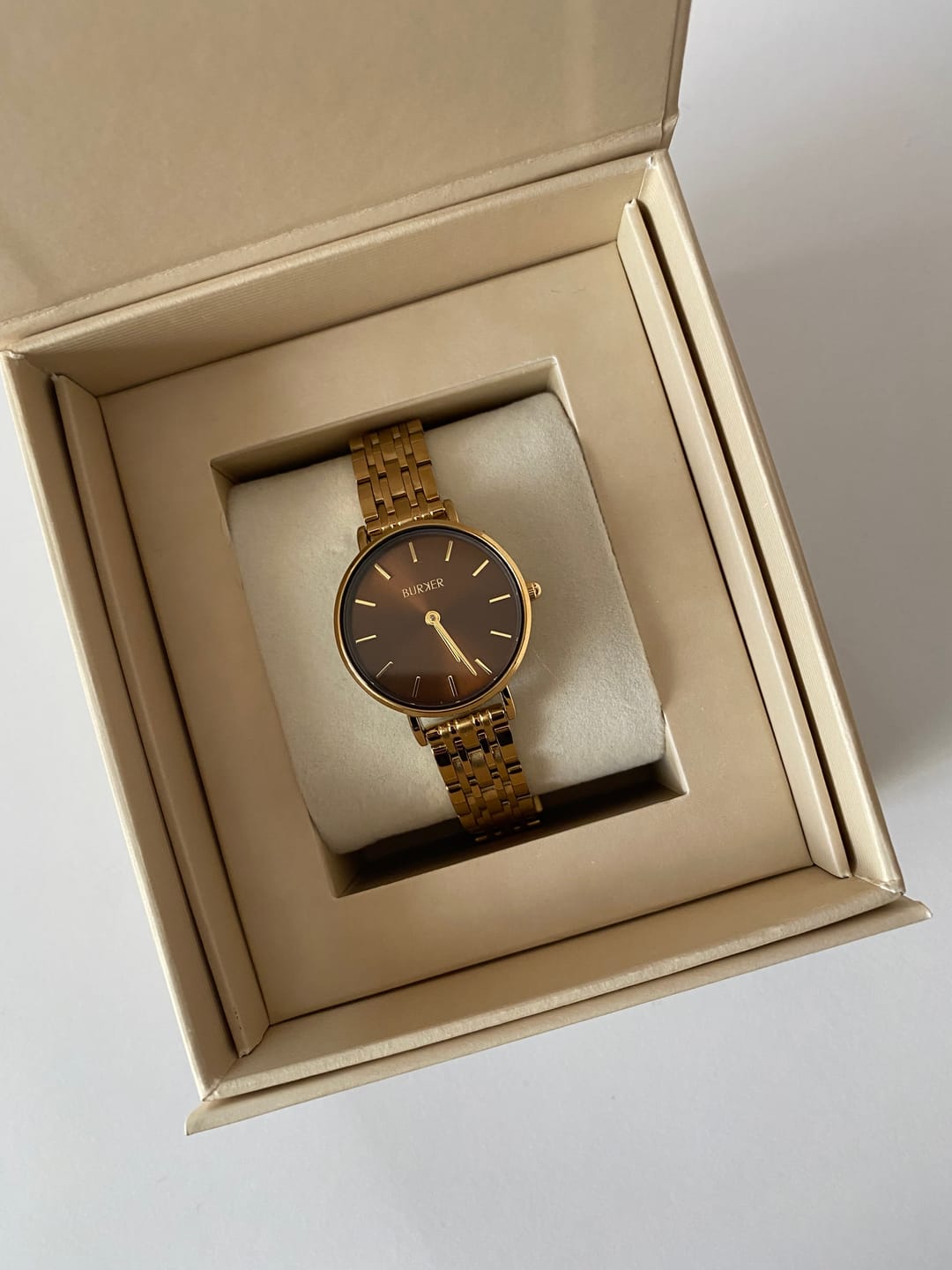 Customer photo review of Ruby Petite Gold Brown