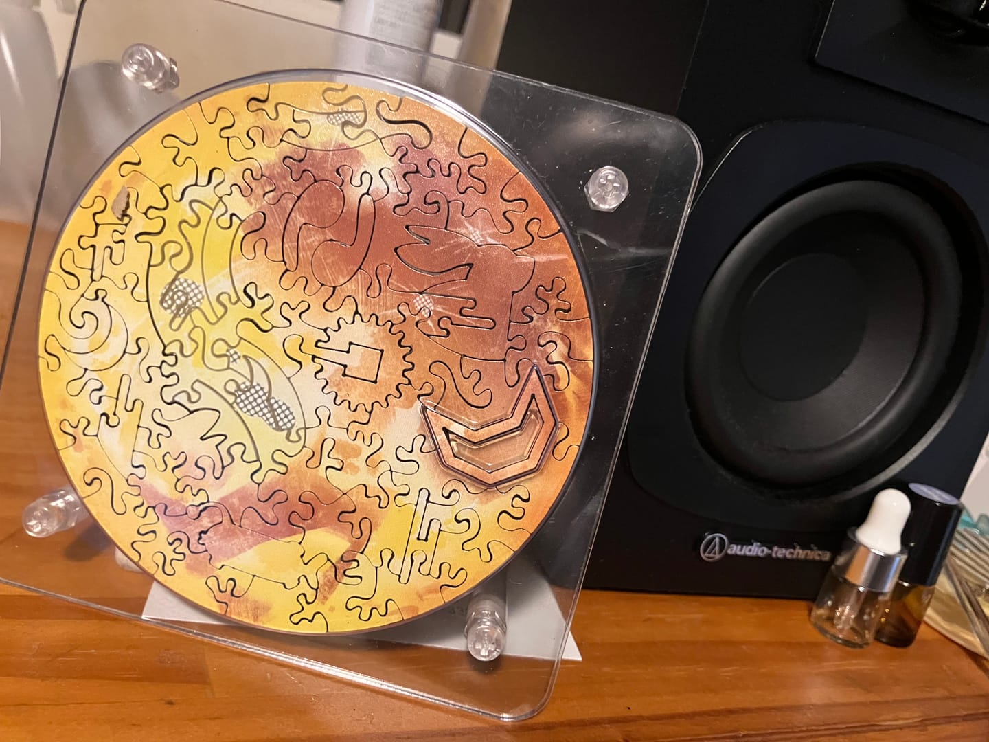 Customer photo review of 【６月入庫分予約】宇宙の破片 MOON 月と専用フレームセット