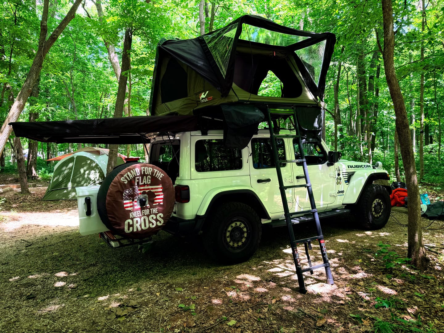 Customer photo review of OPENROAD  270 Free Standing Awning for Camping-Adventure Series