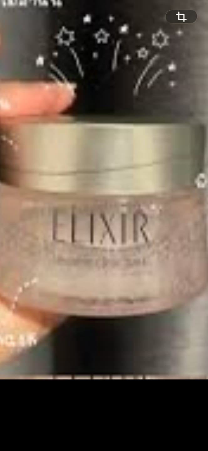 Customer photo review of Shiseido Elixir White Sleeping Clear Gel Pack 105g