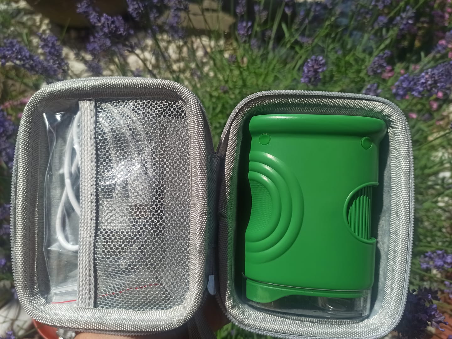 Customer photo review of Premiumtasche für Mikroskop