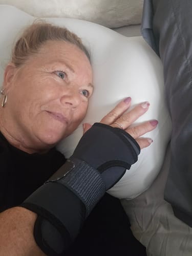 Customer photo review of MarshMellow Comforter