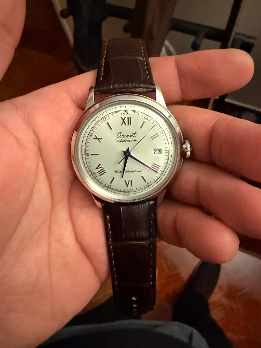 Customer photo review of Reloj Orient RA-AC0027S Bambino 40.5mm Automático [75th Edición Limitada]
