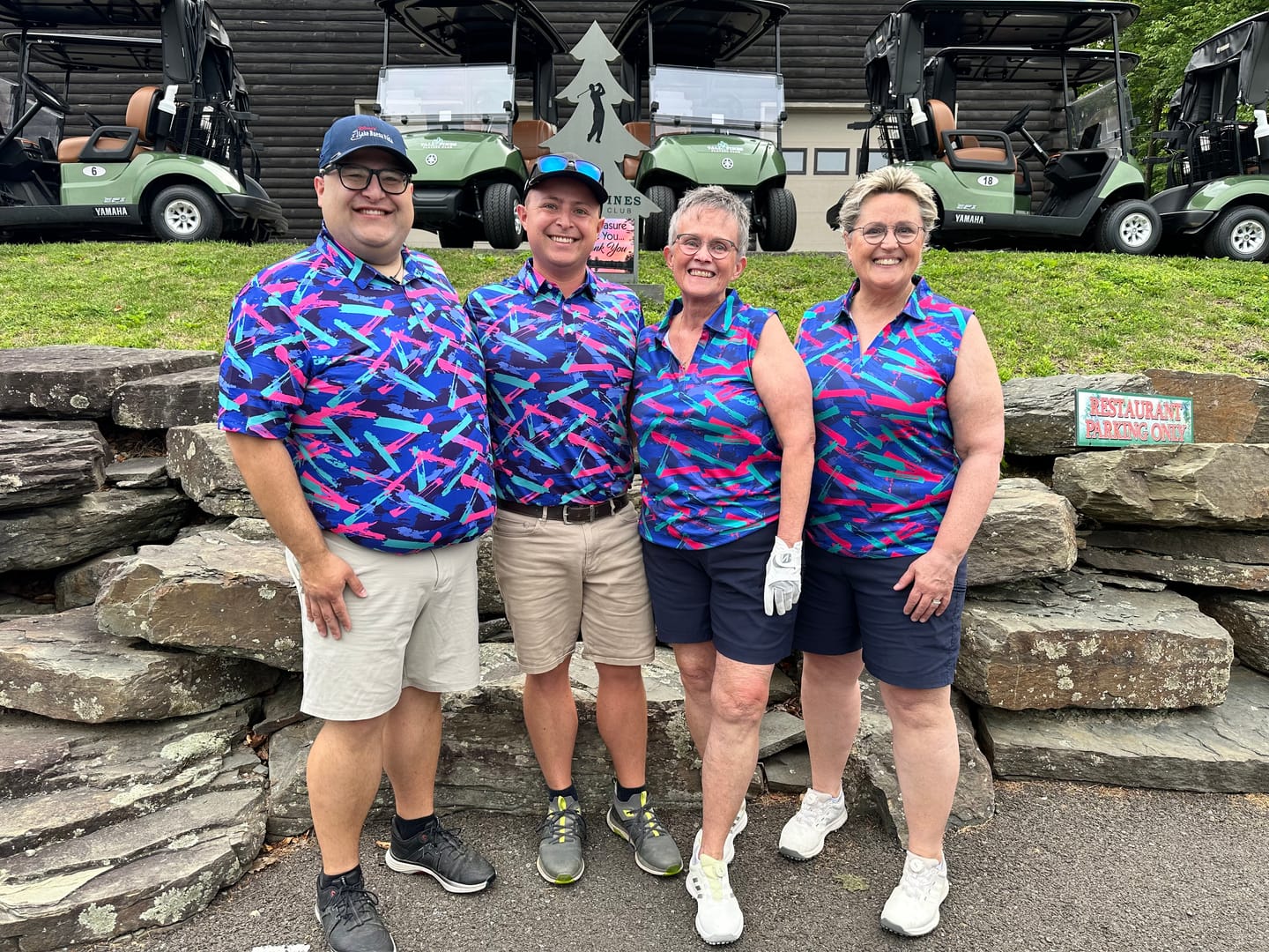 Customer photo review of 8-Track Golf Polo
