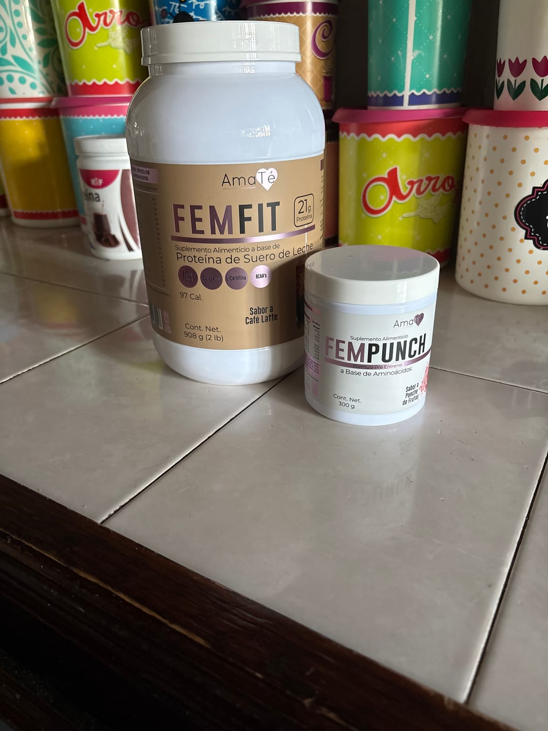 Customer photo review of Paquete Promoción FEMFIT